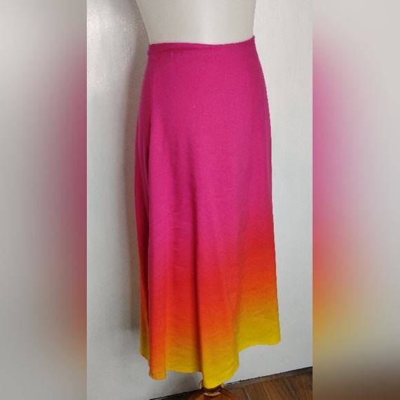 VIBRANT OMBRE LAUREN BLACK LABEL SKIRT - Picture 5 of 9